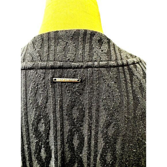 La Vie en Rose Black sweater dress, Size S, Grunge, Goth, BodyCon Fit,Sleeveless - Picture 5 of 5